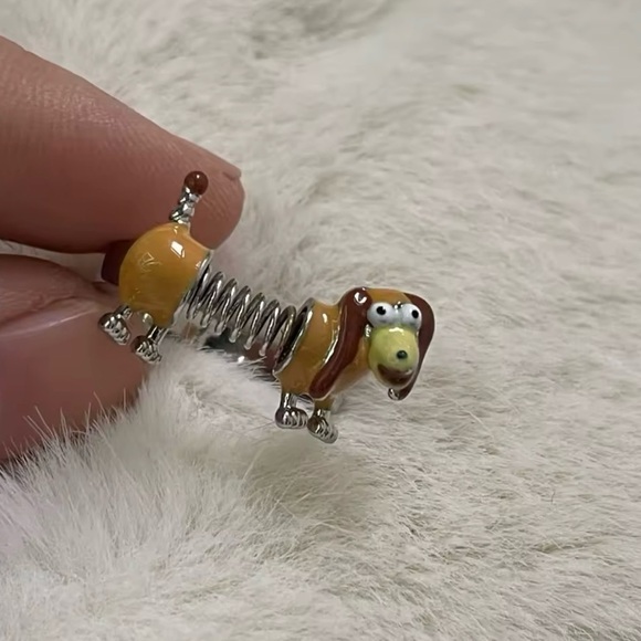 Cute sausage Dog Ring dachshund ring Adjustable - Picture 1 of 4